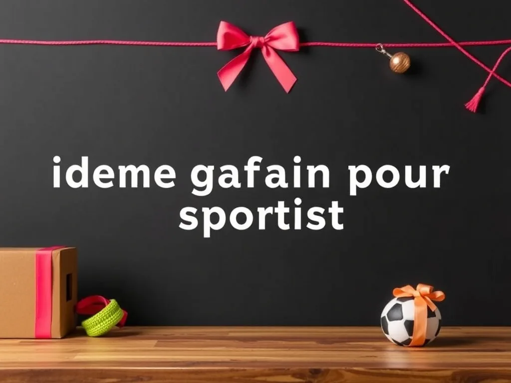 Coureur déballant des chaussures de running sous le sapin de Noël